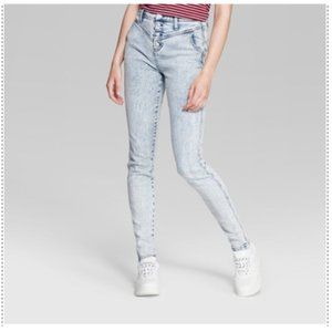 Wild Fable Acid Washed Jeans High-Rise